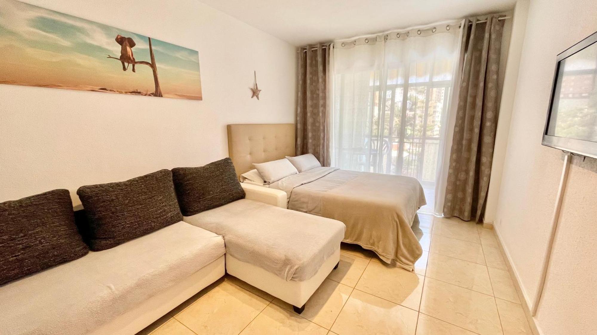 Beach Studio Apartment Hannibal La Cala Finestrat בנידורם מראה חיצוני תמונה