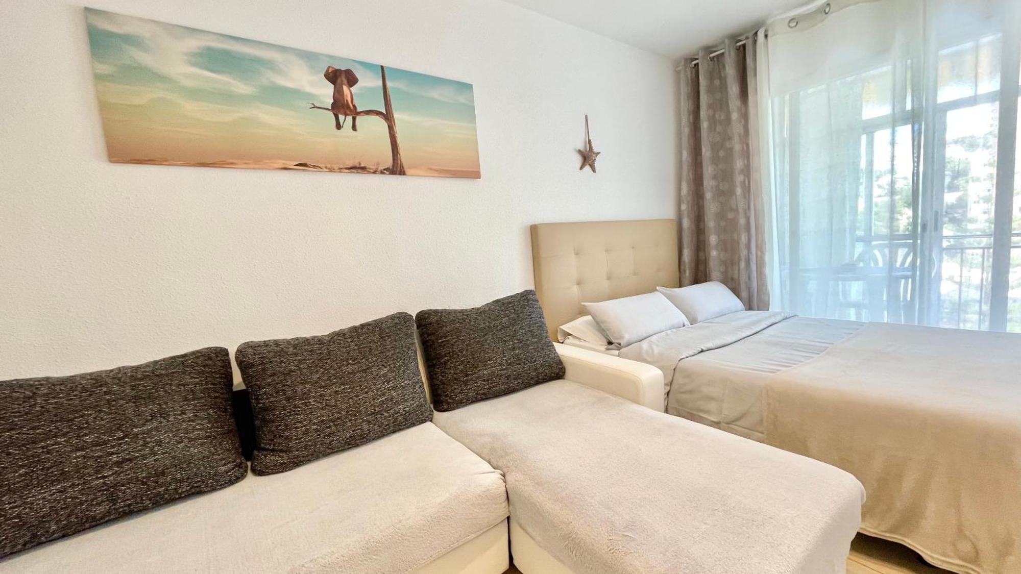 Beach Studio Apartment Hannibal La Cala Finestrat בנידורם מראה חיצוני תמונה